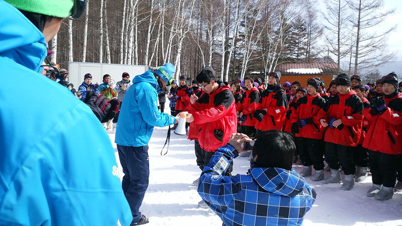 聖心学園スキー実習最終日