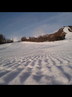 圧雪の様子