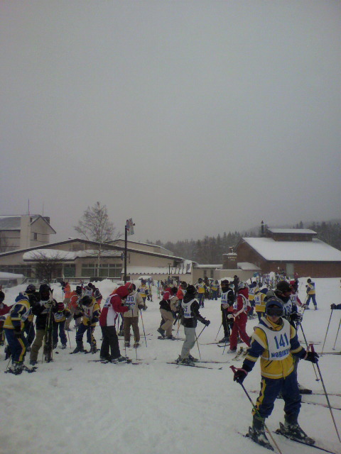 今日も吹雪いてます